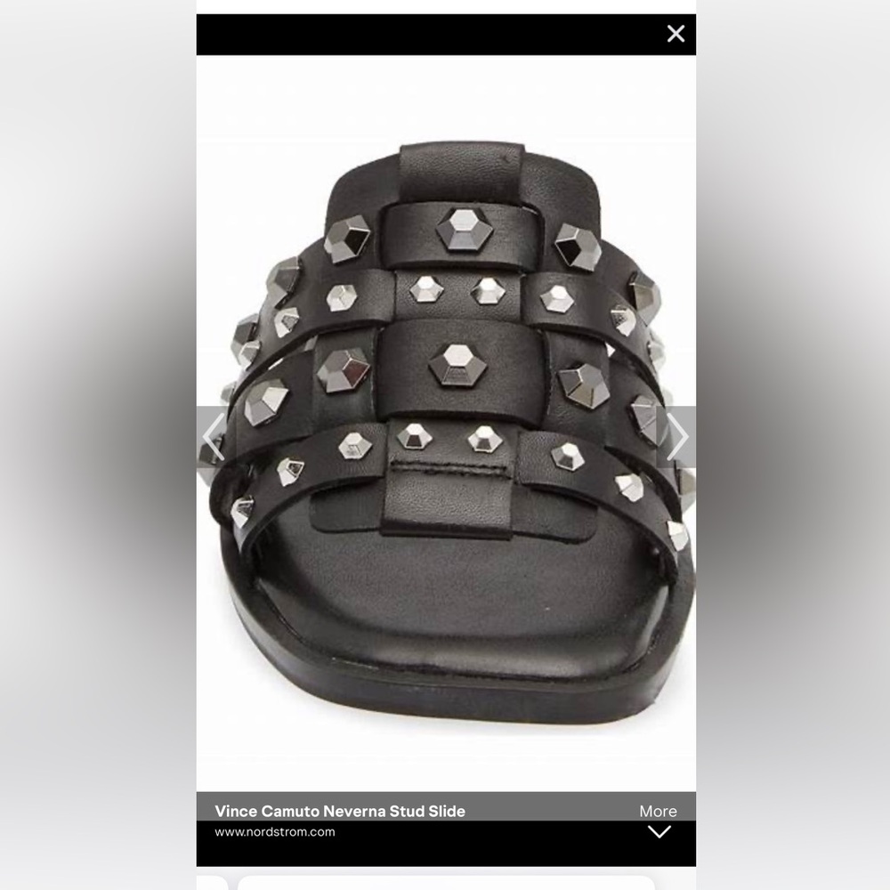 Neverna Stud Slide Sandal